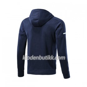 FC Bayern München Trenings Hettejakke 2017-18 Blå